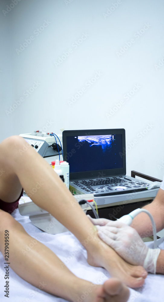 Naklejka premium Physiotherapy medical clinic