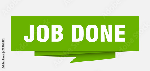 job done