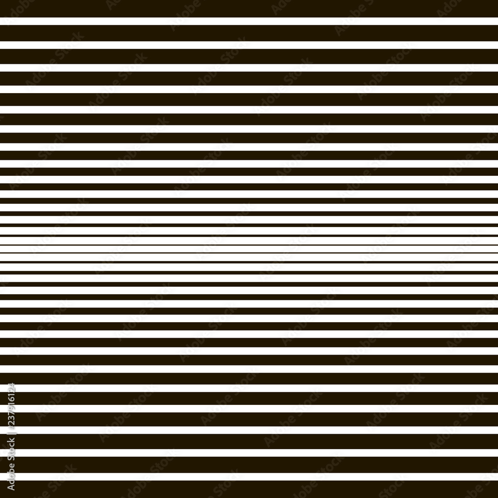 Vector seamless pattern with horizontal black stripes. Geometric monochrome background. EPS10. Can be used for wallpaper, printing on fabric, backdrop for site or printing products.