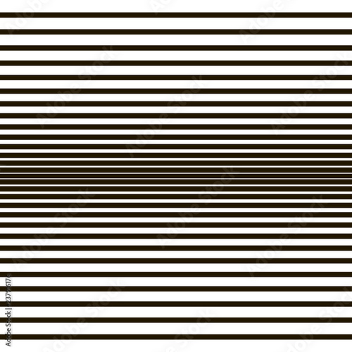 Vector seamless pattern with black and white horizontal stripes. Geometric monochrome background. EPS10. Can be used for wallpaper, printing on fabric, backdrop for site or printing products.