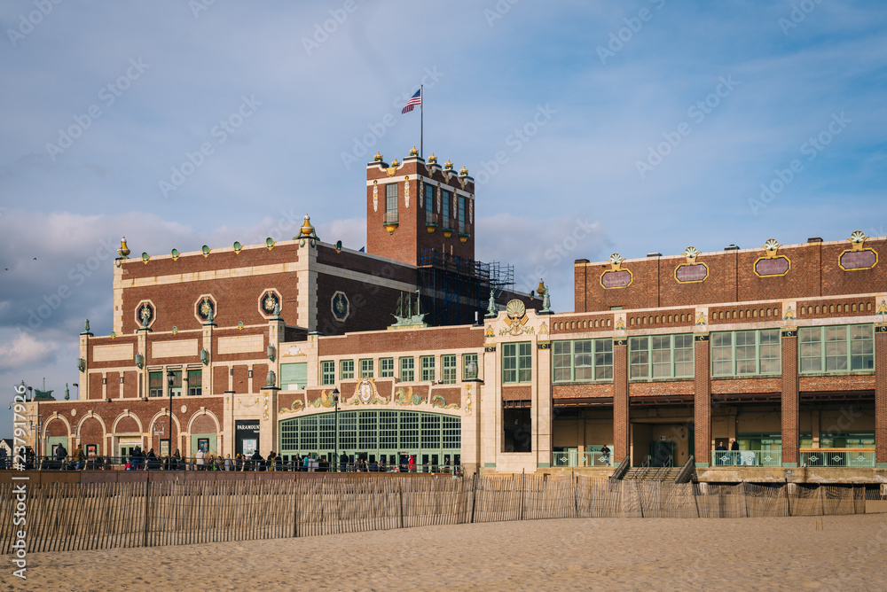 The Convention Hall in Asbury Park, New Jersey.