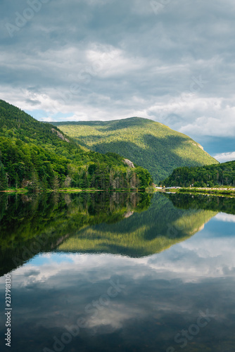 Saco Lake, at Crawford Notch State Park, in the White Mountains, New Hampshire