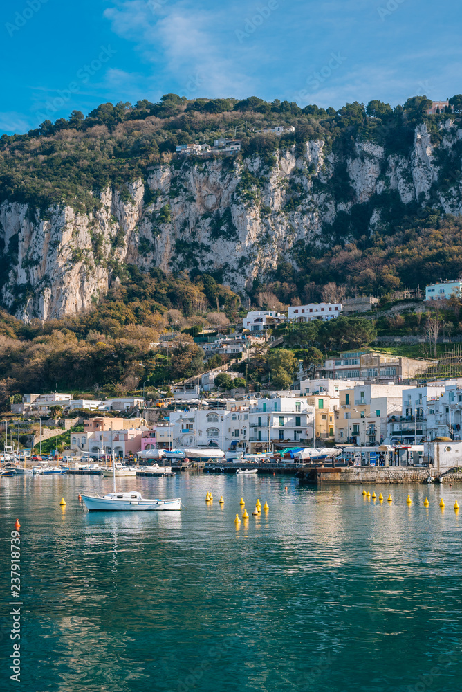 Marina Grande, in Capri, Italy