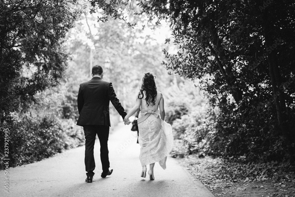 Beautiful couple in love. Wedding day. She said yes. Beautiful couple in love. Wedding day. She said yes.
