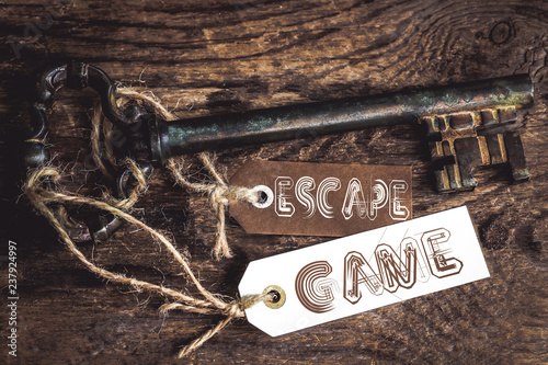 clés étiquettes : escape game