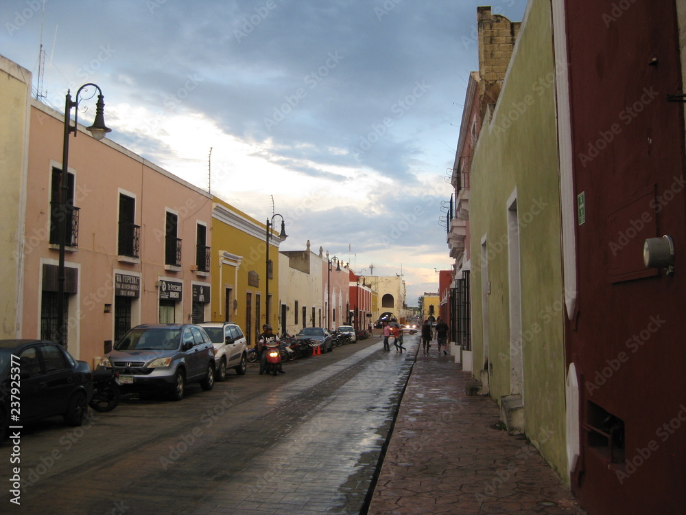 Häuser in Valladolid | Yucatan | Mexiko