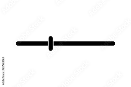 Wire Connection. equalizer thinline icon. vector illustration photo