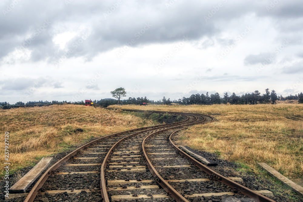 Fototapeta premium Jeju Island Rail Park