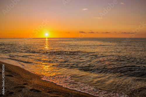 sand sea shore sunset wallpaper pattern shot beautiful view in south part of Europe