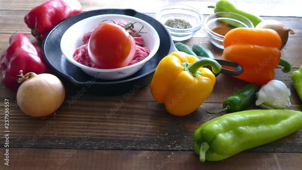 fresh vegetables on the table fresh vegetables on the table