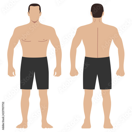 Fashion hero man figure set