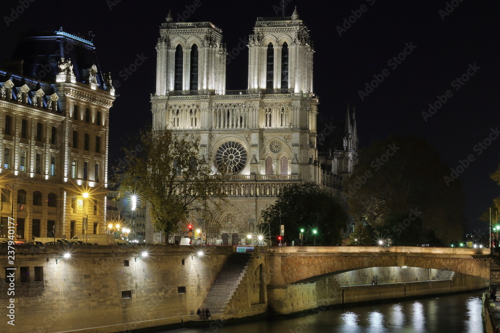 Fototapeta premium Catedral Iluminada