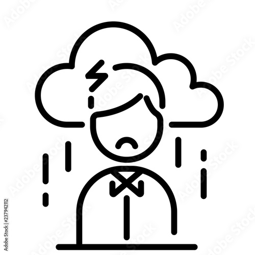 Stress Line illustration