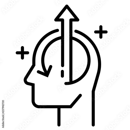Enthusiastic Line illustration