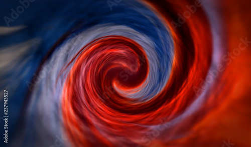 Time tunnel abstract concept