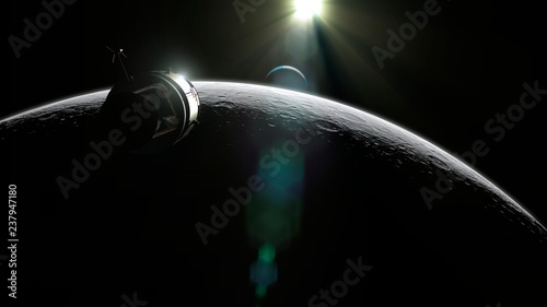 Apollo Command and Service Module, illustration