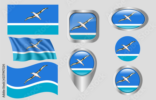 Flag of Midway Islands photo