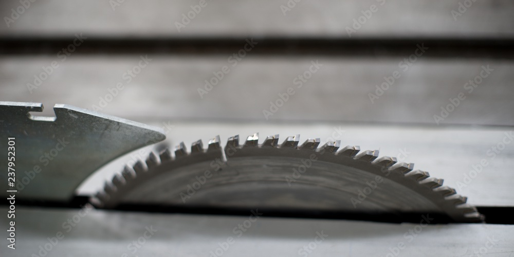 Circular saw, metal and plastic cutting, saw blade machine background. Circular saw, metal and plastic cutting, saw blade machine background.