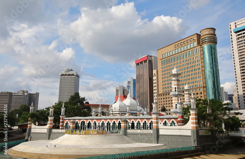 Masjid Jamek mosque Kuala Lumpur Malaysia photo