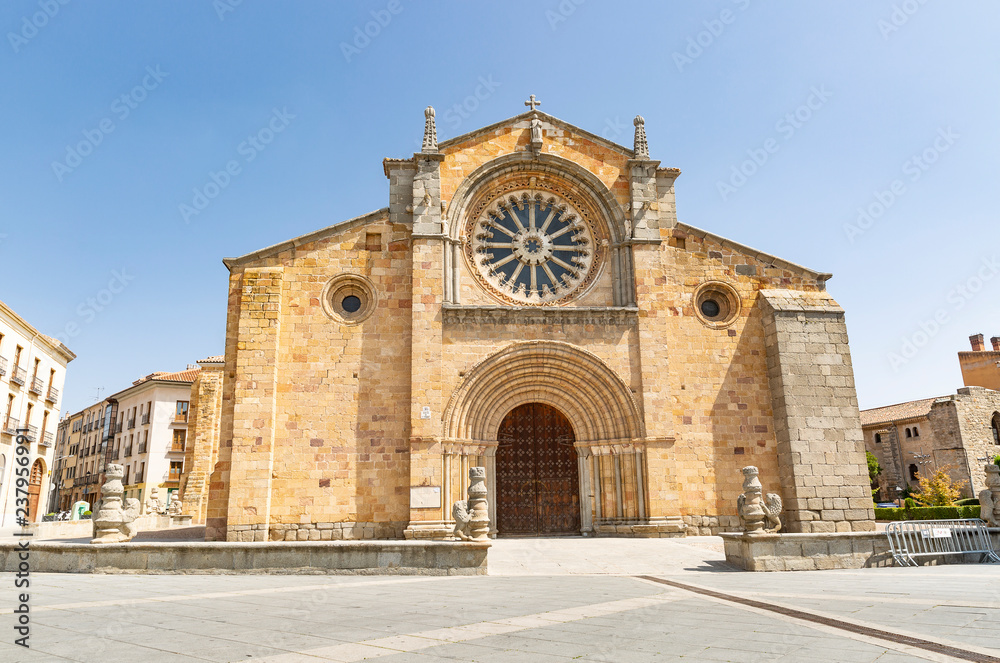 Parish Church of St Peter the Apostle in Avila city, Spain