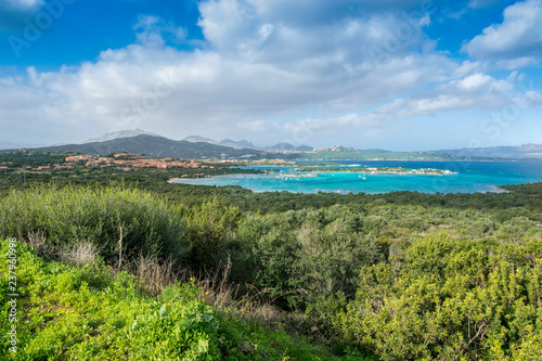 Panoramica del Golfo di Marinella, Sardegna