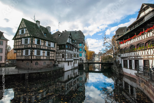 Strasbourg little france with bridge