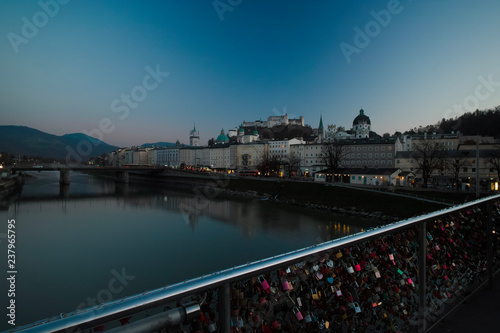 Salzburg over the water