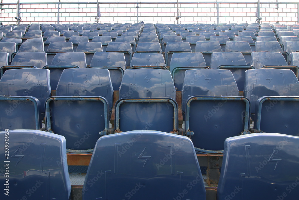 Fototapeta premium empty seats in stadium