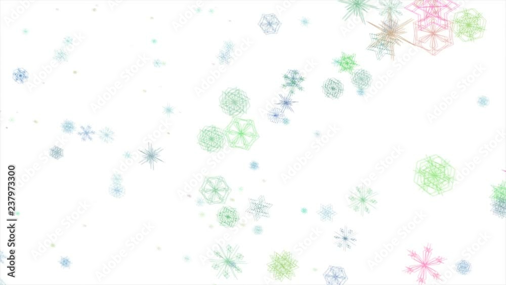 Abstract Background Digital Winter Snow 14