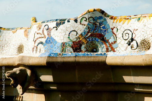 Park Guell - Barcelona - Spain photo