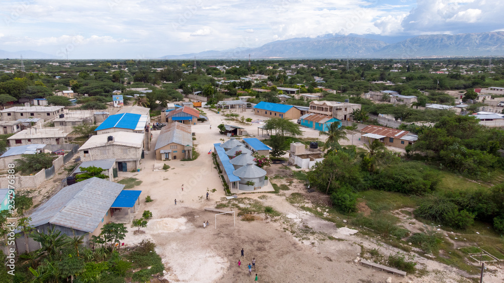 Haiti City Aerial