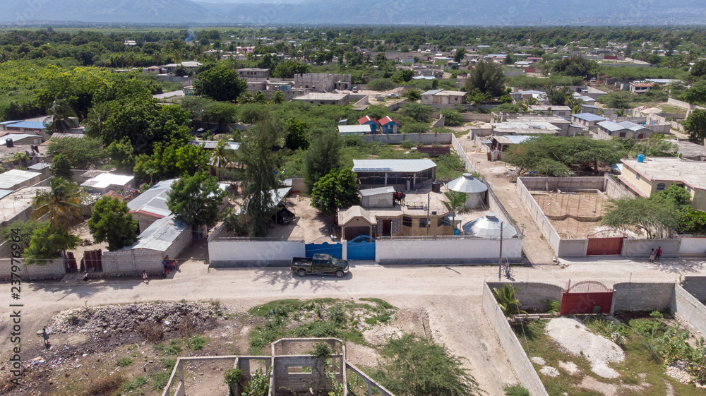 Obraz premium Haitian Village