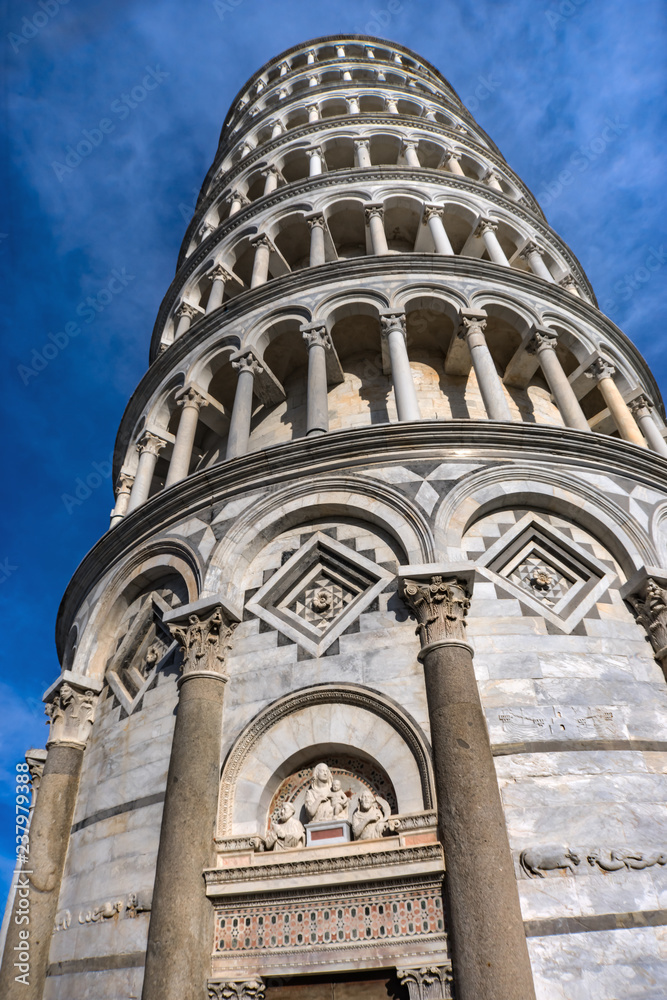 Leaning Tower Door Entrance Campanile Cathedral Pisa Italy Leaning Tower Door Entrance Campanile Cathedral Pisa Italy