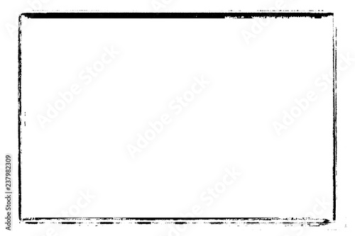 Darkroom Decorative Black Photo Edge / Overlay for Landscape Photos