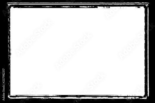 Darkroom Decorative Black Photo Edge / Overlay for Landscape Photos