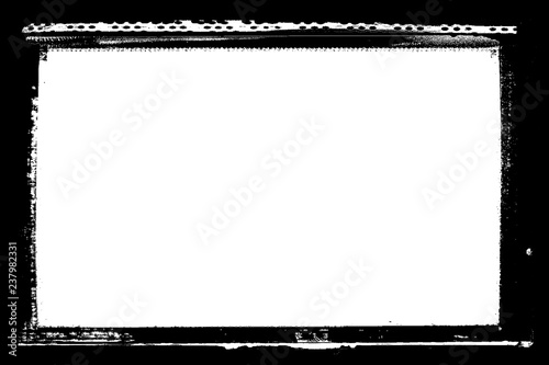 Darkroom Decorative Black Photo Edge / Overlay for Landscape Photos