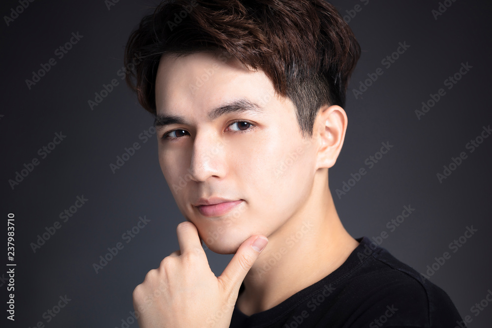 Portrait of handsome asian young man Portrait of handsome asian young man