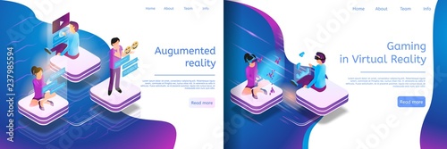 Isometric Online Communicating, Virtual Gaming