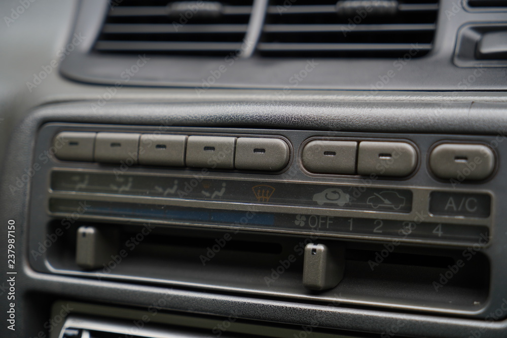 Modern car's interior design Modern car's interior design