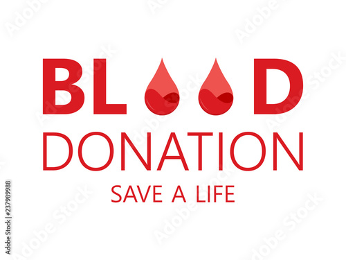 Blood Donation Bag Heart Save Life Vector Icon © antoniofrancois