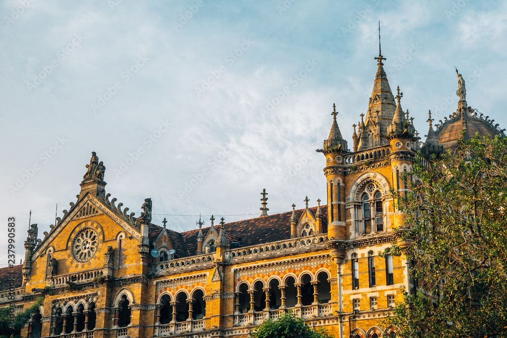 Chhatrapati Shivaji Maharaj Terminus, railway station in Mumbai, India