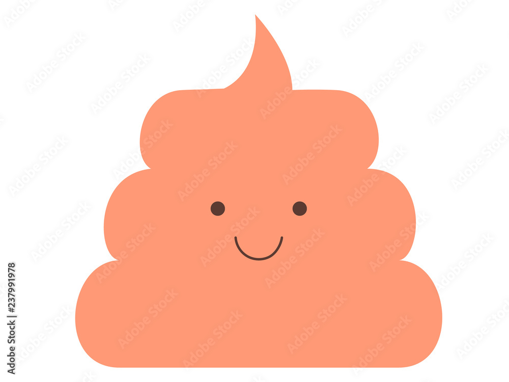 ピンクのうんちのキャラクター ピンクのうんちのキャラクター