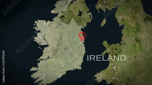 4K City Zoom: Dublin – Ireland