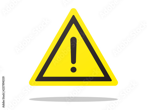 Death Hazard warning attention sign Vector
