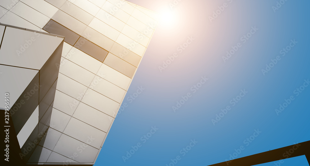 Details of glass curtain wall of modern high-rise buildings , Shanghai ...