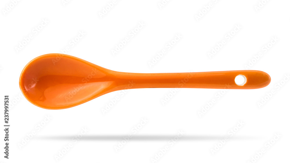 Ceramic spoon isolated on white background. Tablespoon for eat soup. Clipping paths object. Ceramic spoon isolated on white background. Tablespoon for eat soup. Clipping paths object.