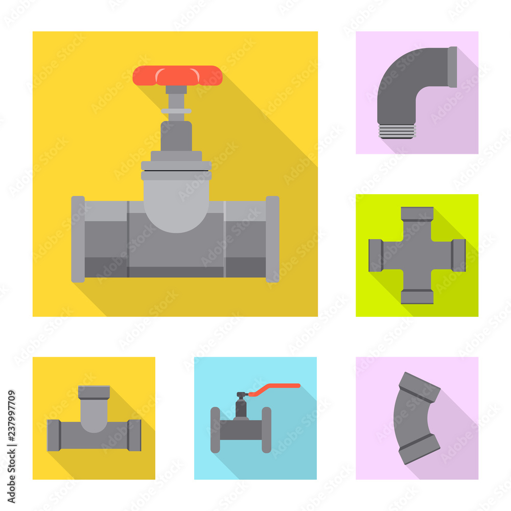 Vector design of pipe and tube logo. Collection of pipe and pipeline stock vector illustration. Vector design of pipe and tube logo. Collection of pipe and pipeline stock vector illustration.