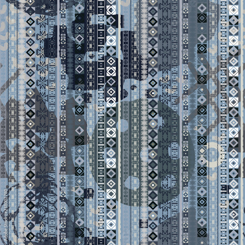 Ethnic seamless pattern