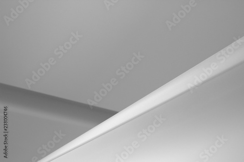 фотографія Refined abstract architecture or interior design photo of plastered ceiling