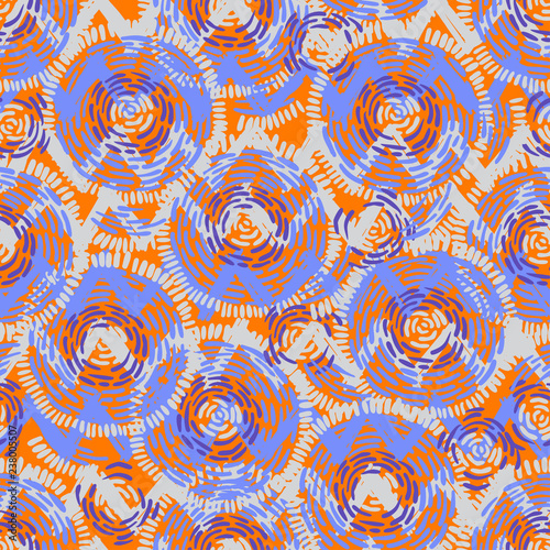 Abstract Ikat and boho style handcraft fabric pattern. Traditional Ethnic design for clothing and textile background, carpet or wallpaper
